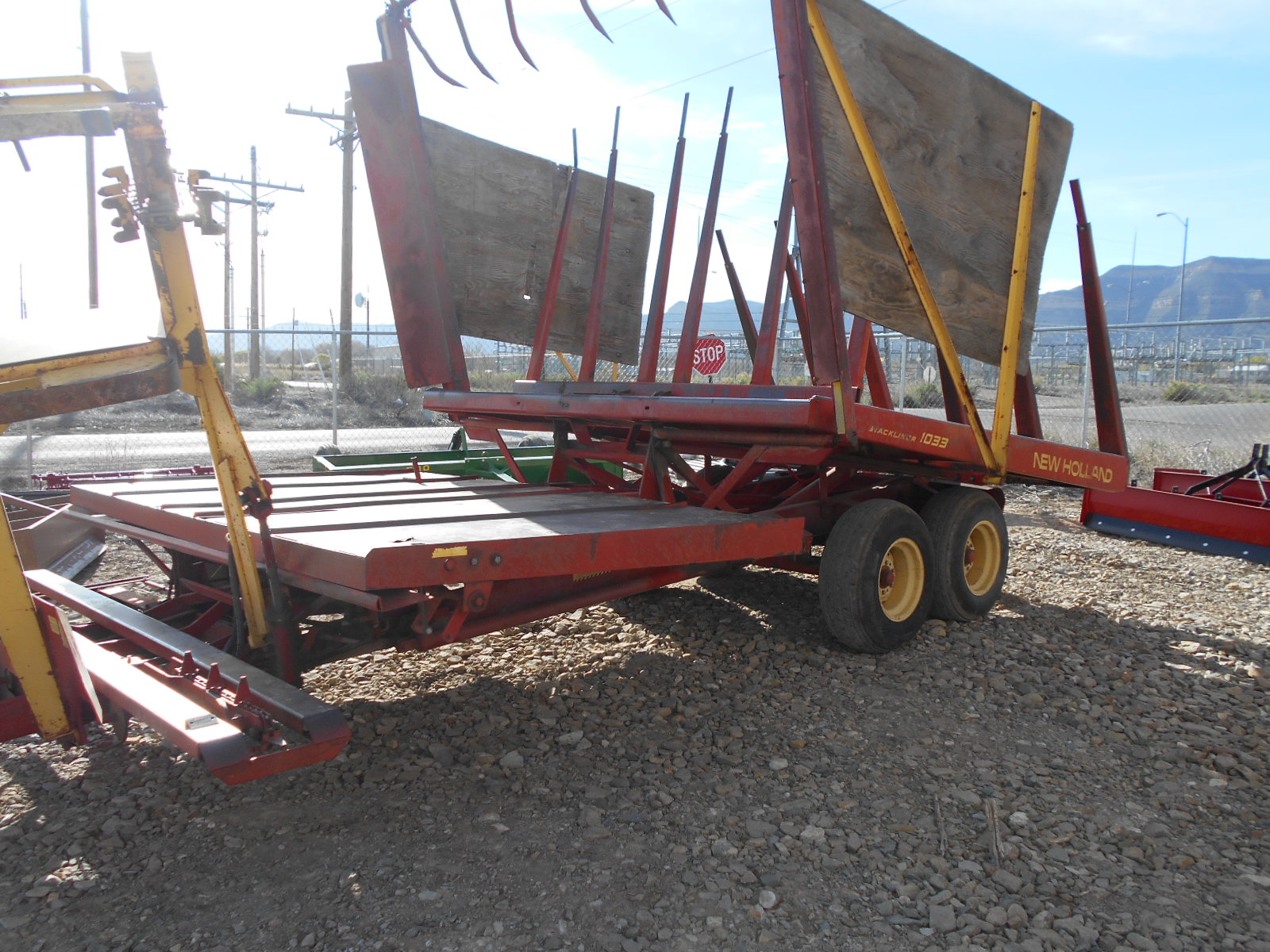 New Holland 1033 Bale Wagon For Sale The Wagon